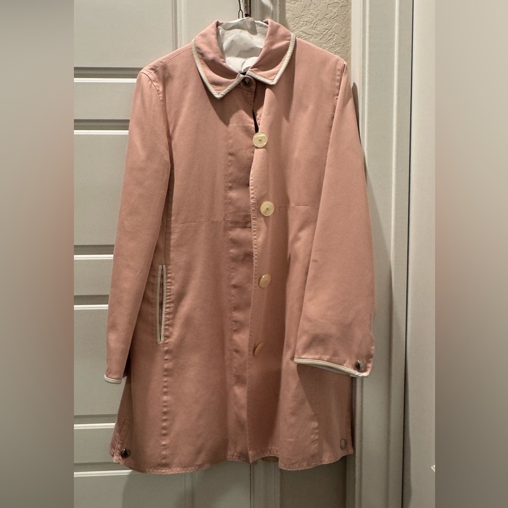 Vintage Coach Women's Blush Trench Coat